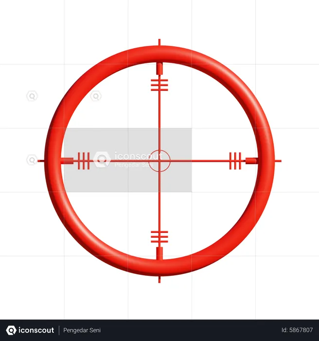 Optical Sight  3D Icon