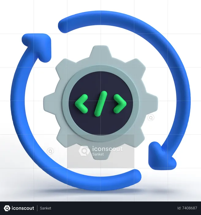 Optimización web  3D Icon