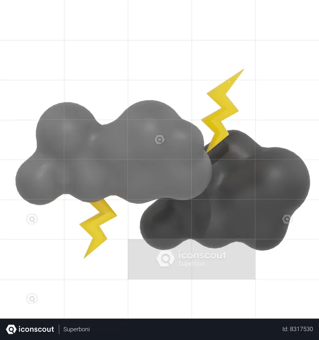 Orage  3D Icon