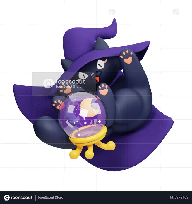 Orakelkätzchen  3D Icon