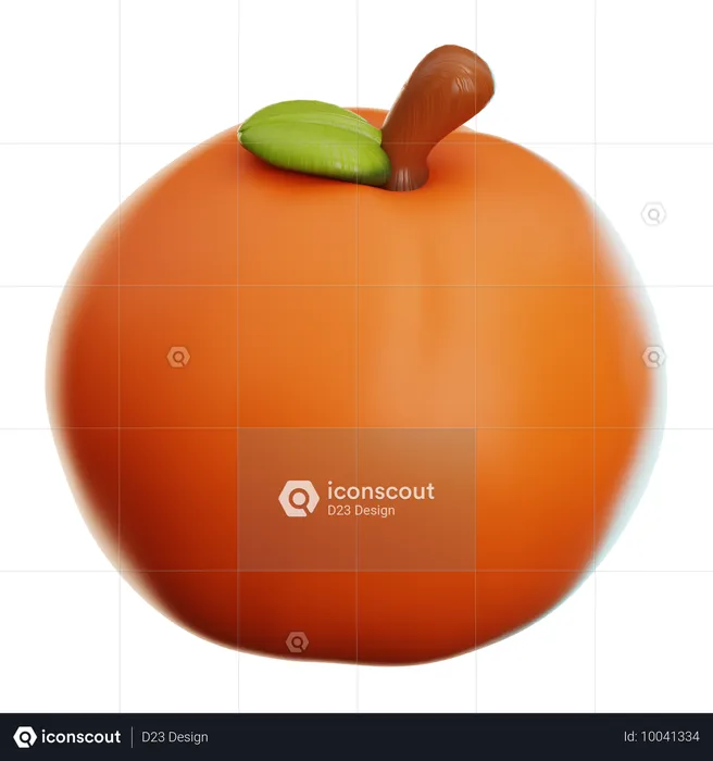 Orange  3D Icon