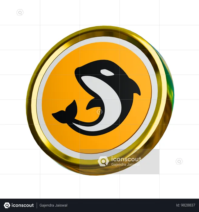 Orca  3D Icon