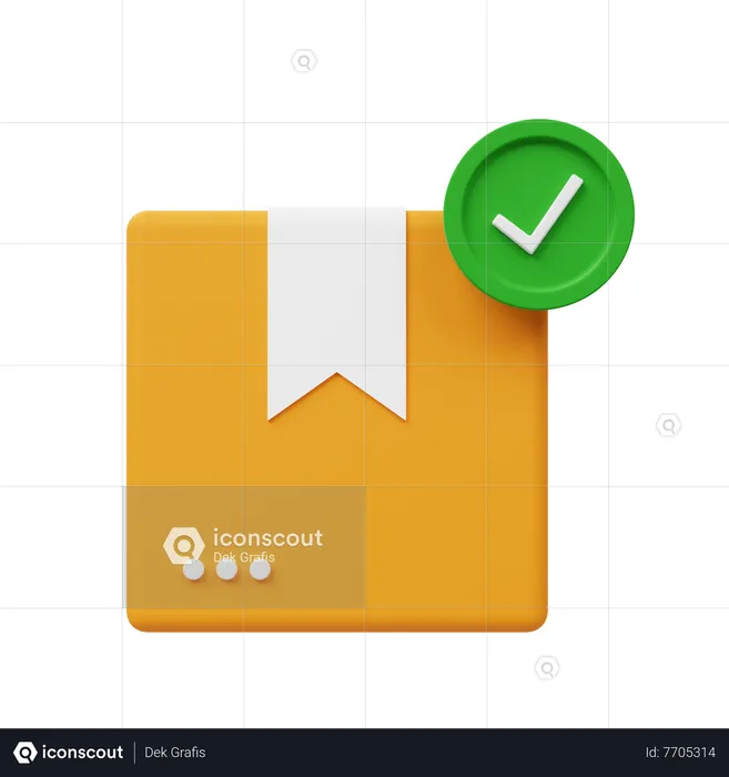 Order Accept  3D Icon