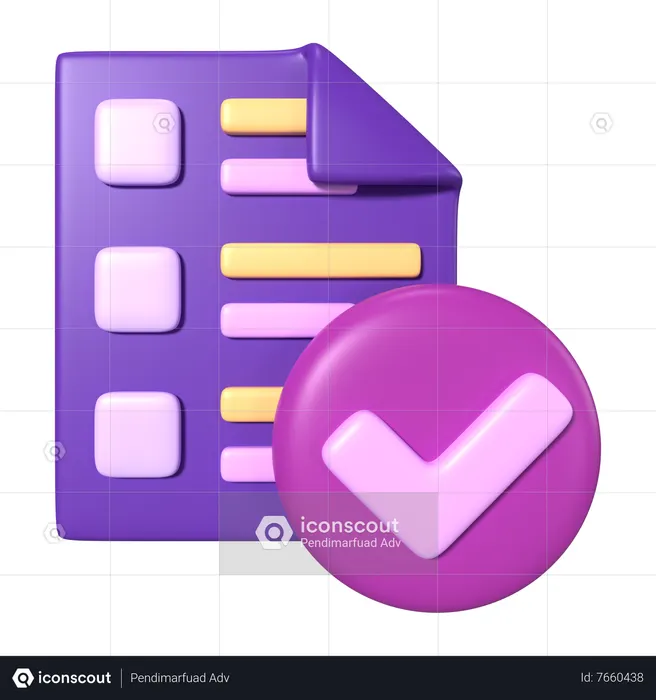 Order Checkout  3D Icon