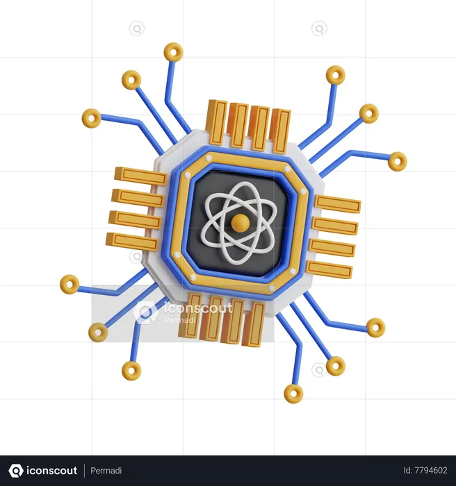 Autant qu'un ordinateur  3D Icon