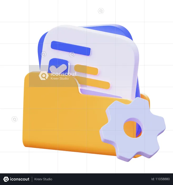 Ordner  3D Icon