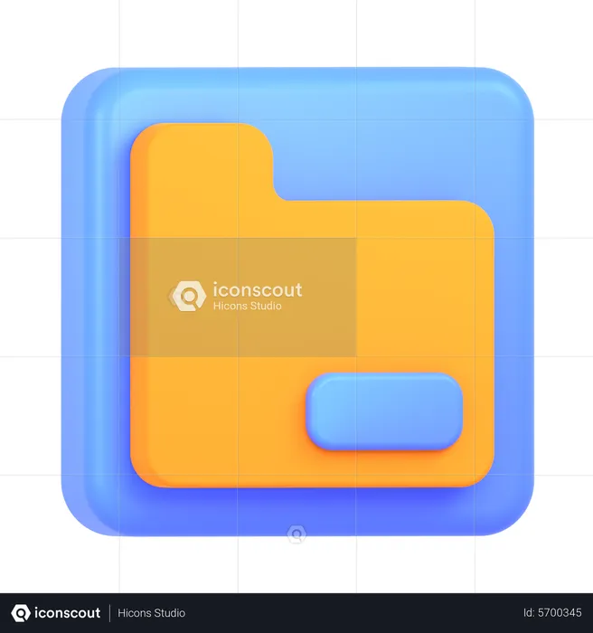 Ordner  3D Icon