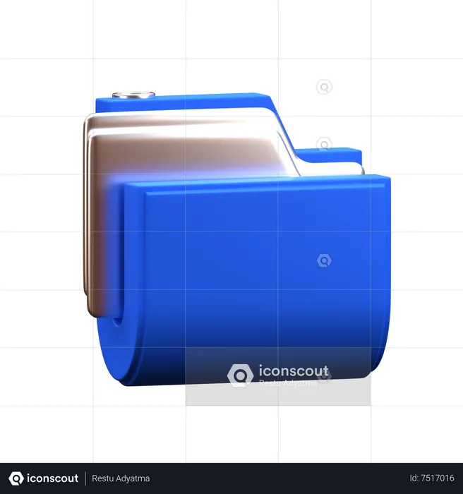 Ordner  3D Icon