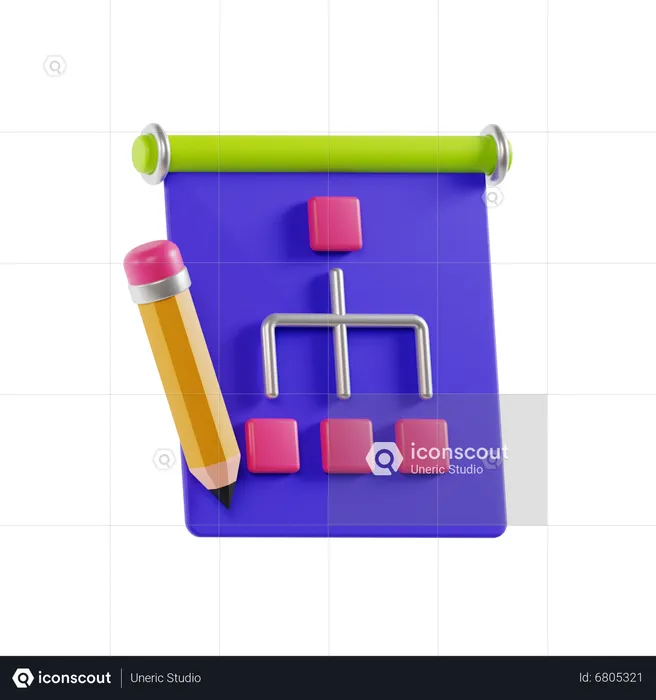 Organigramme  3D Icon