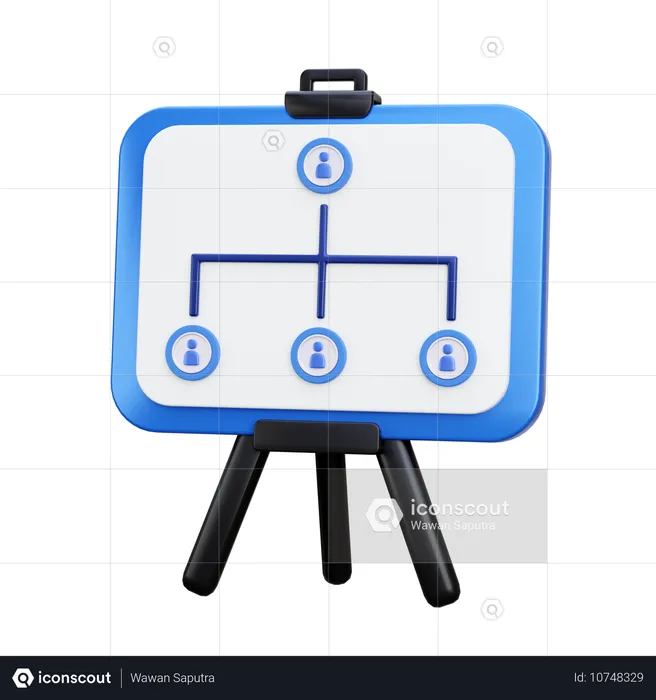 Organisation  3D Icon