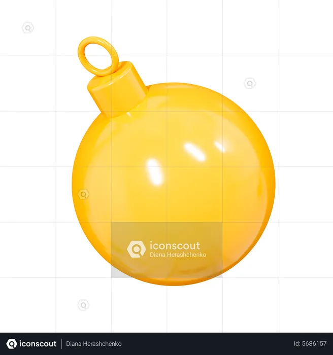 Ornament Ball  3D Icon