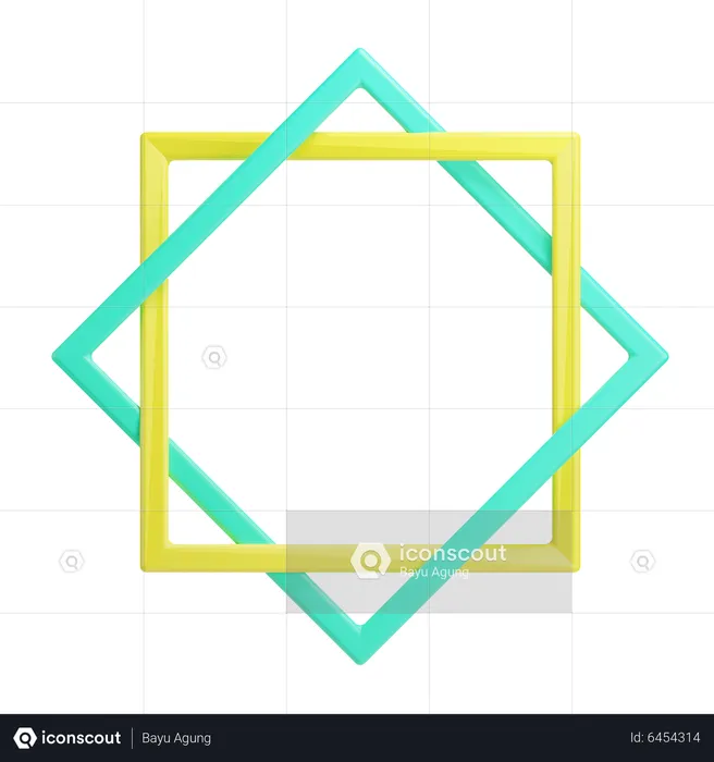 Ornement du ramadhan  3D Icon