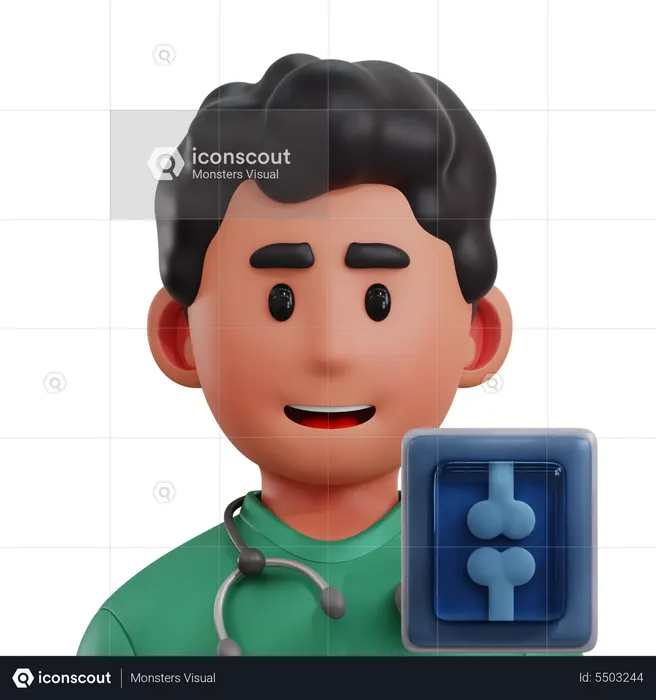 Orthopedist  3D Icon