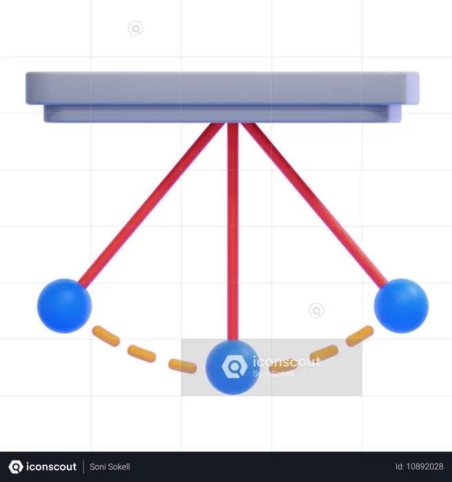 Oscilação  3D Icon