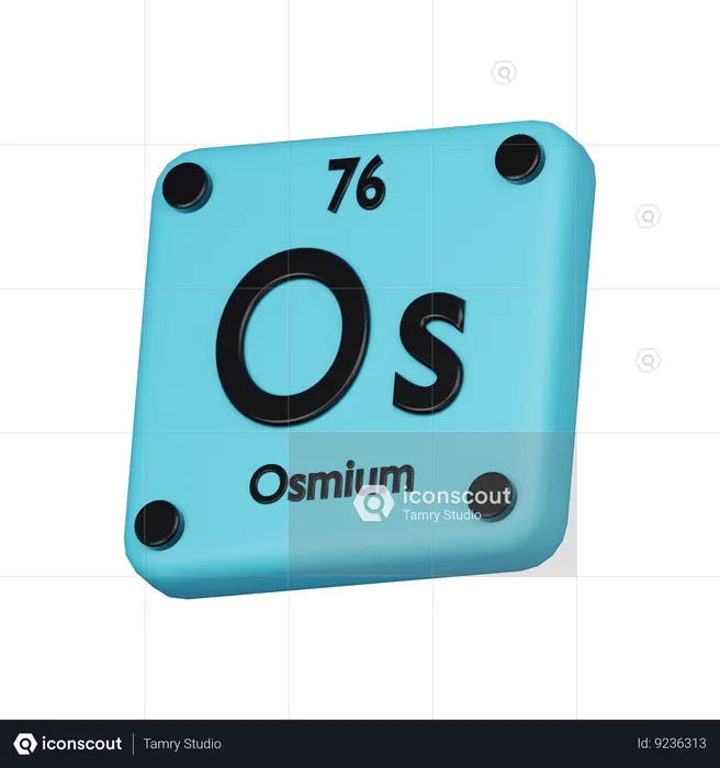 Osmio  3D Icon