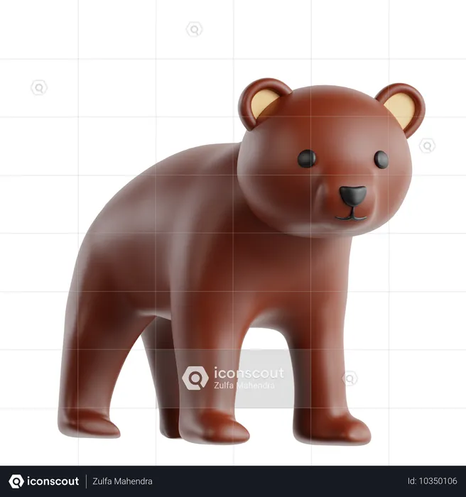 Oso  3D Icon