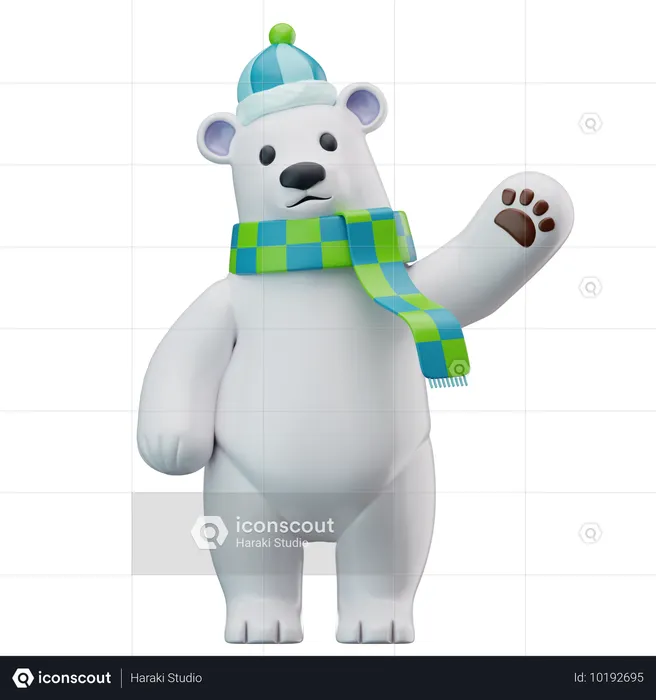 Oso polar  3D Icon