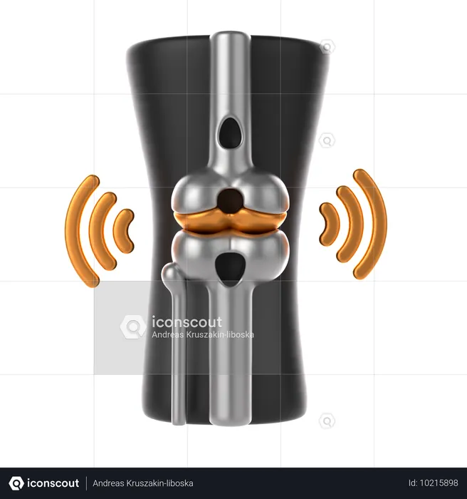Osteoartritis de rodilla  3D Icon