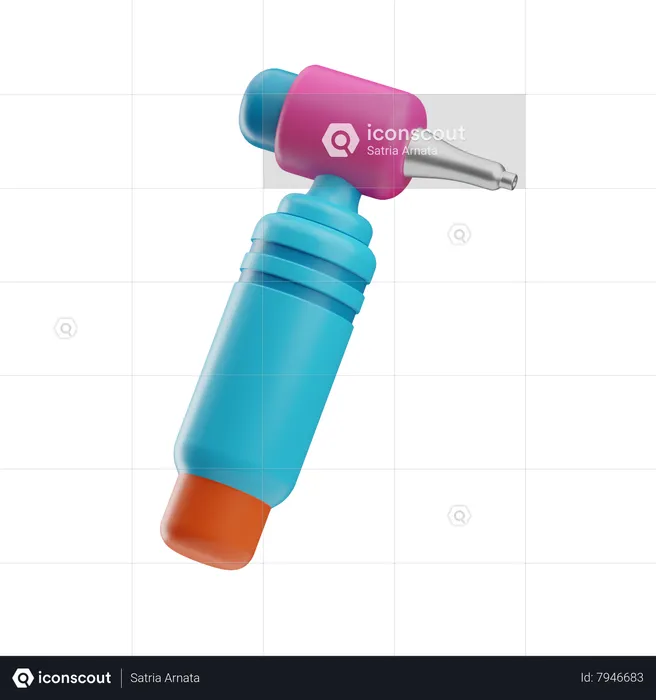 Otoscope  3D Icon