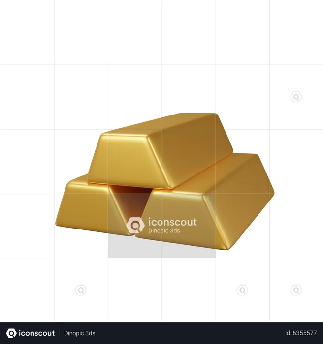 Ouro  3D Icon