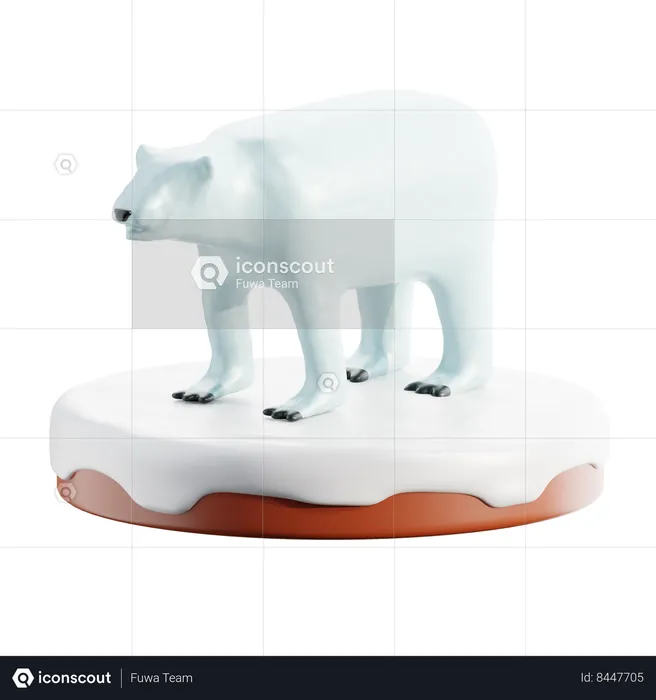 Ours polaire  3D Icon