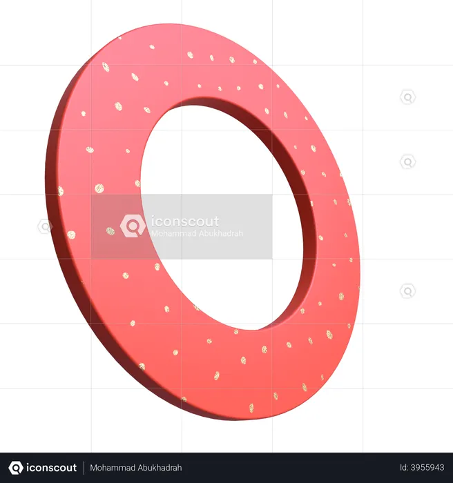 Outer Disc  3D Illustration