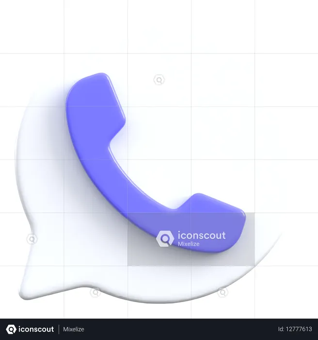 Outgoing Call  3D Icon