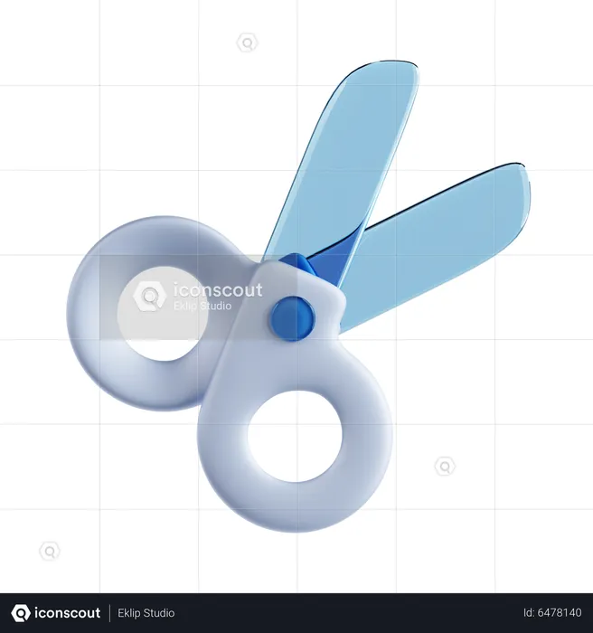 Outil de ciseaux  3D Icon