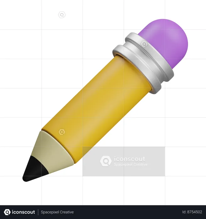 Outil crayon  3D Icon