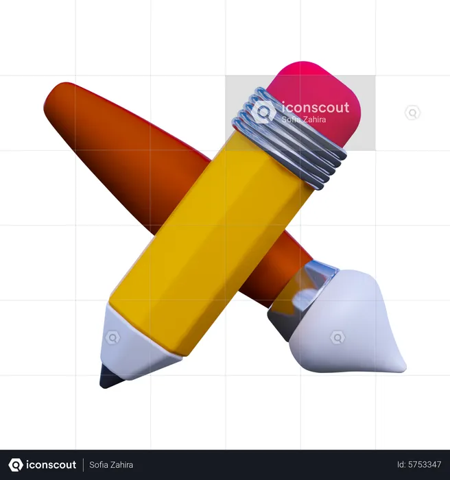 Outils de dessin  3D Icon