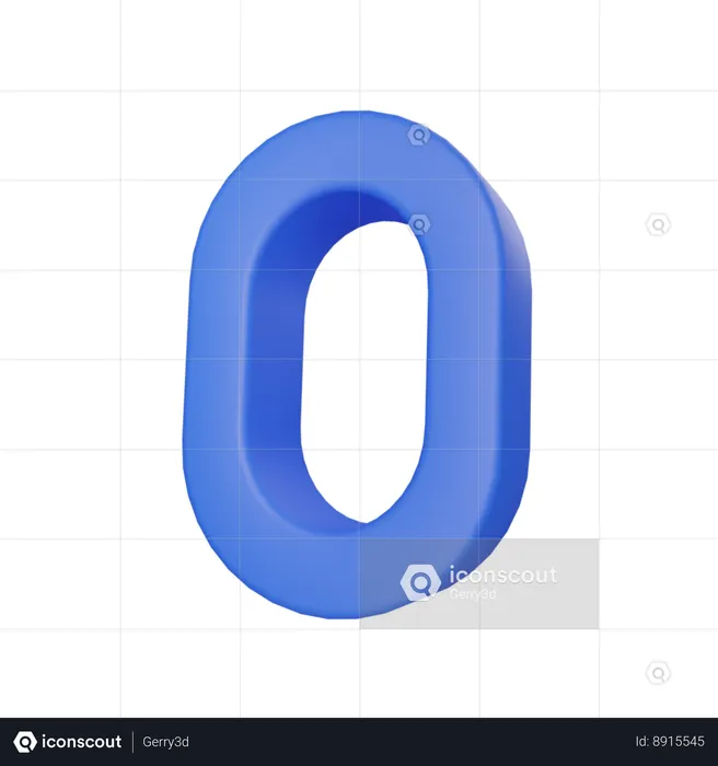 Ovale  3D Icon