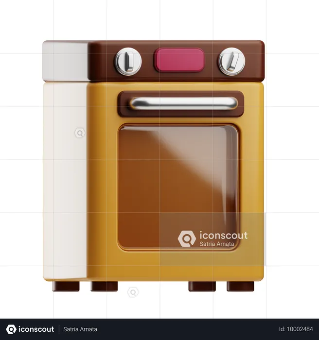 Oven  3D Icon