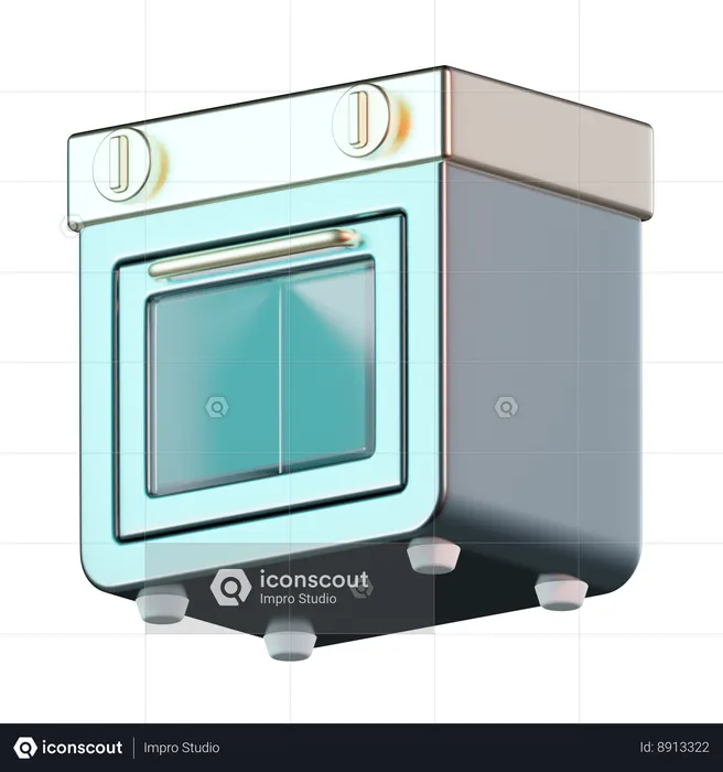 Oven  3D Icon