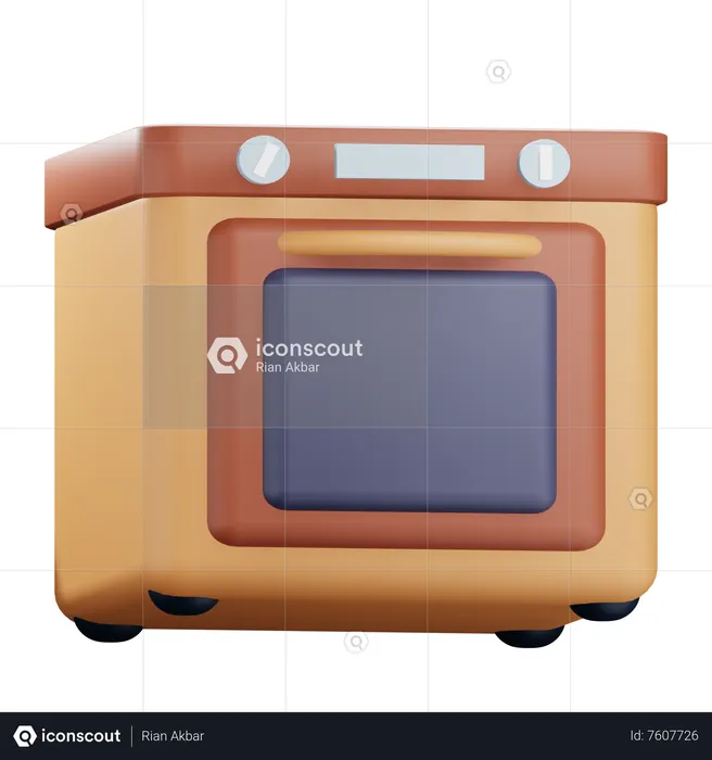Oven  3D Icon