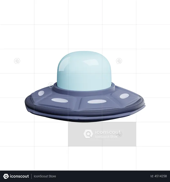 OVNI  3D Icon