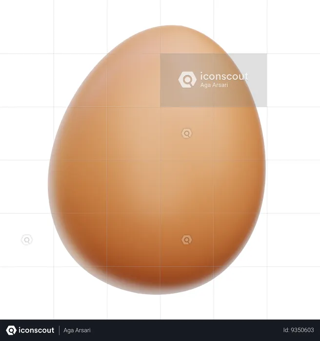Ovo  3D Icon