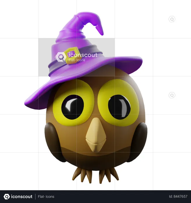 Owl  3D Icon