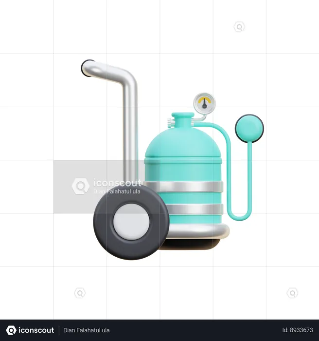 Oxigen  3D Icon