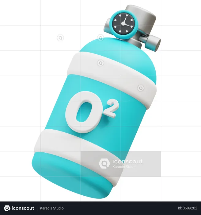 Oxygen  3D Icon