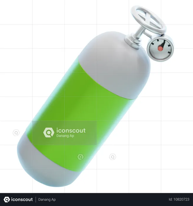 OXYGEN TUBE  3D Icon