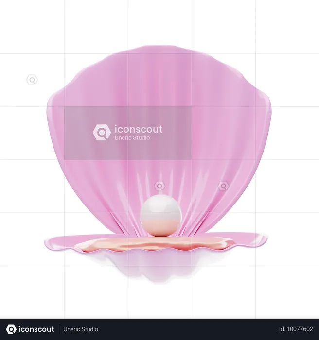 Oyster  3D Icon
