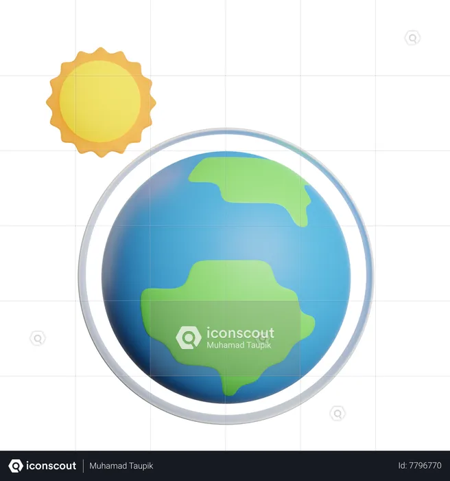 Ozone Layer  3D Icon