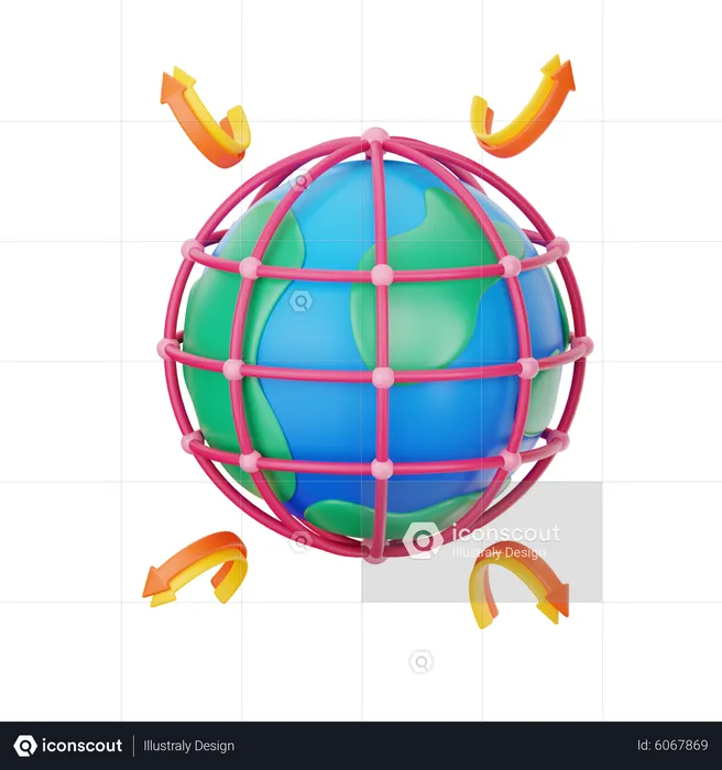 Ozonschicht  3D Icon