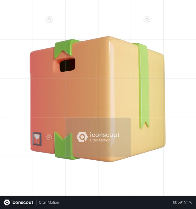 Package  3D Icon