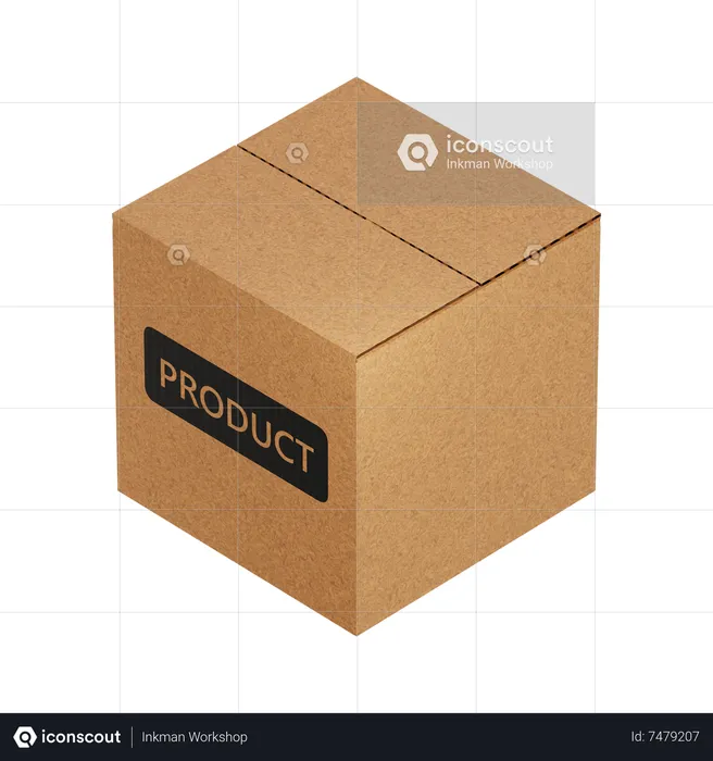 Package  3D Icon