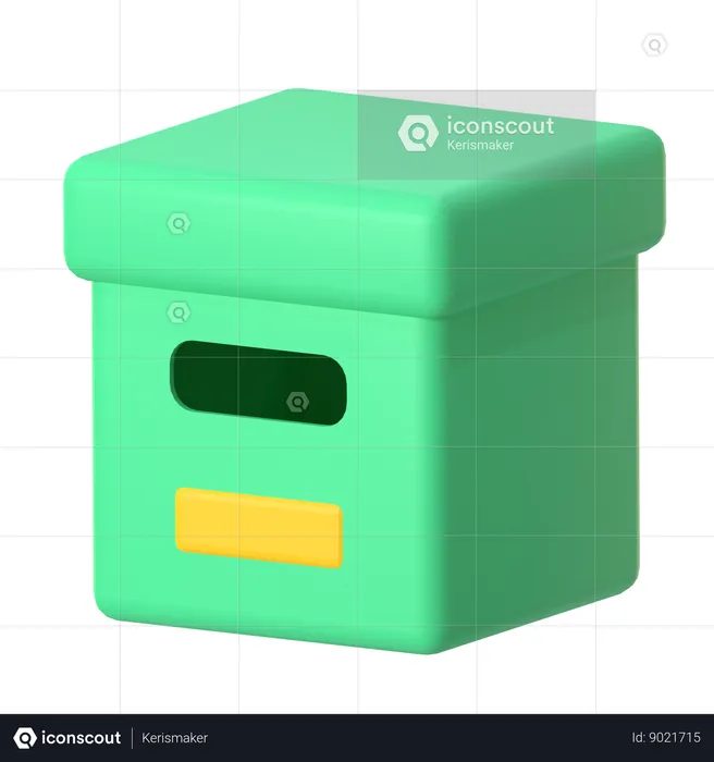 Package  3D Icon