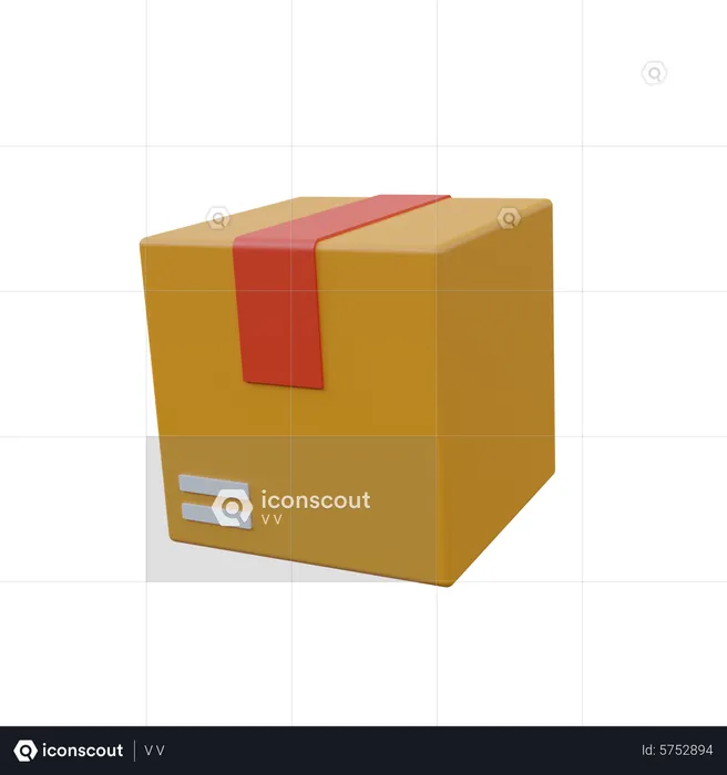 Package  3D Icon