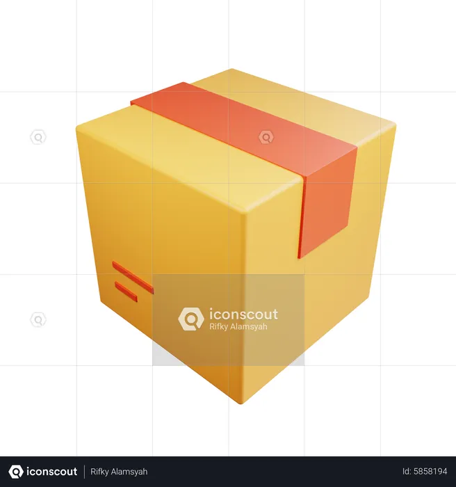 Package  3D Icon