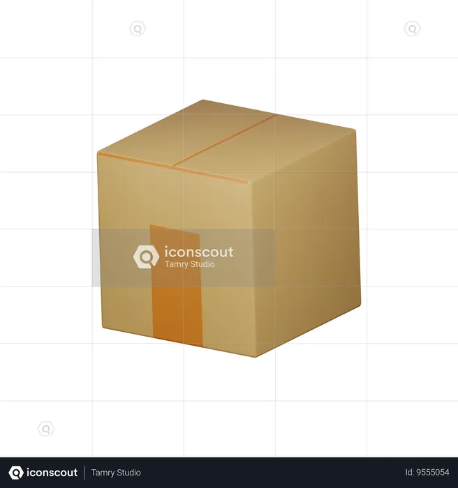 Package  3D Icon