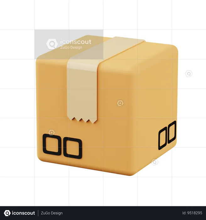Package  3D Icon